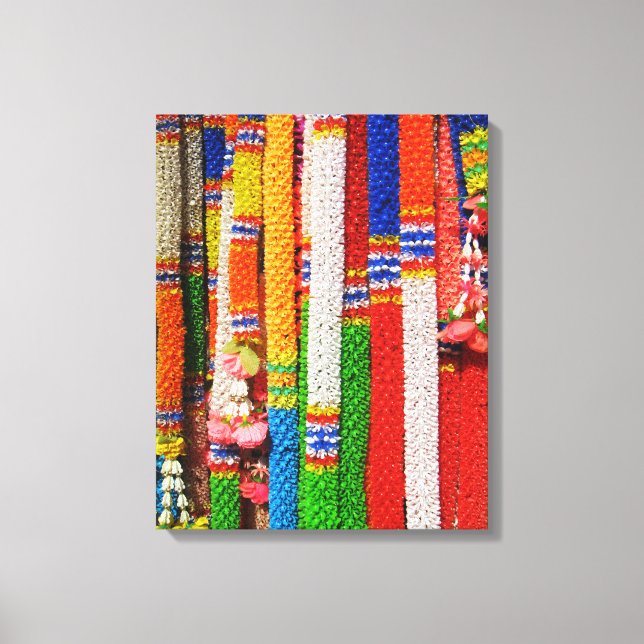 Phuang Maalai - Thai Floral Garland Leinwanddruck (Vorderseite)