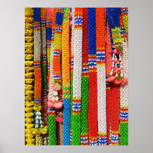 Phuang Maalai - Thai Floral Garland Poster (Vorne)
