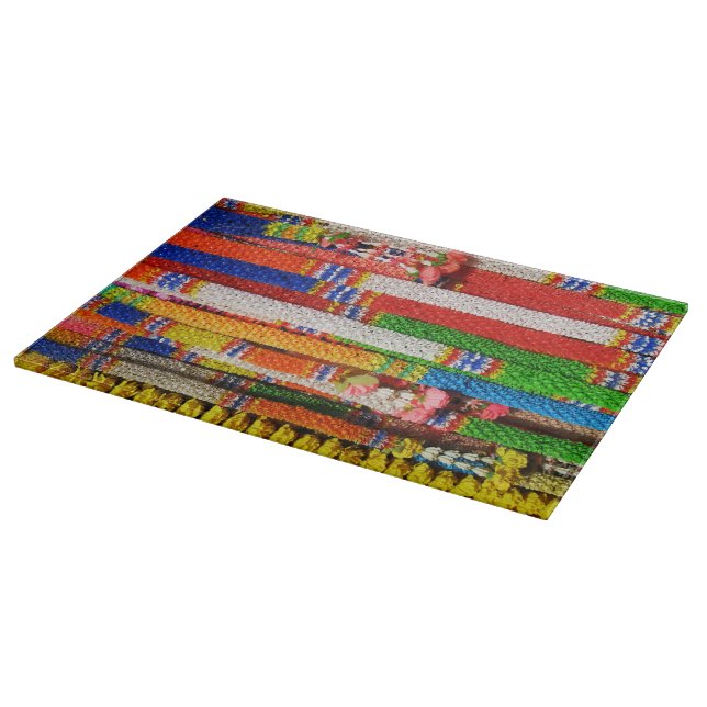 Phuang Maalai - Thai Floral Garland Schneidebrett (Ecke)