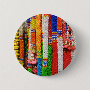 Phuang Maalai - Thailändischer Blumenkranz Button