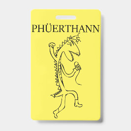 Phuerthann-Abzeichen Ausweis