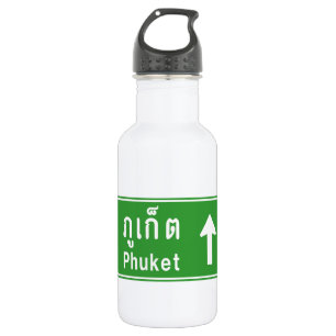 Phuket Ahead ⚠ Thai Highway Traffic ⚠ Edelstahlflasche