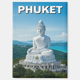 Phuket Großer Buddha Thailand Magnet