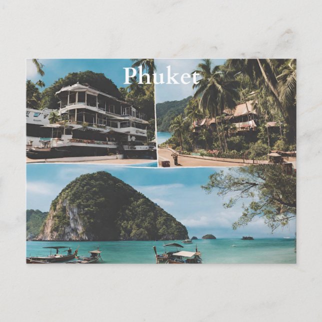 Phuket Postcard (6) Postkarte (Vorderseite)