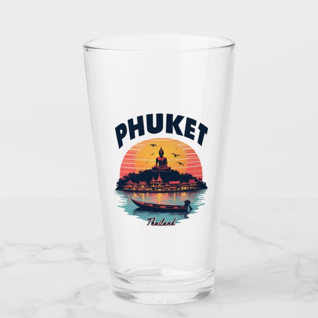 Phuket Thailand Glas (Vorderseite)