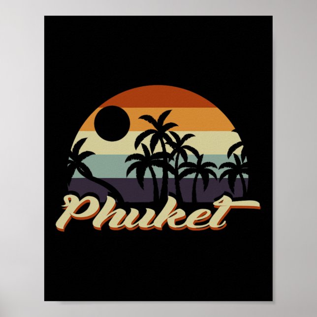 Phuket Thailand Poster (Vorne)