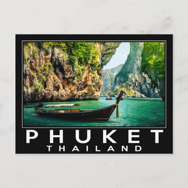 Phuket Thailand Postkarte (Vorderseite)