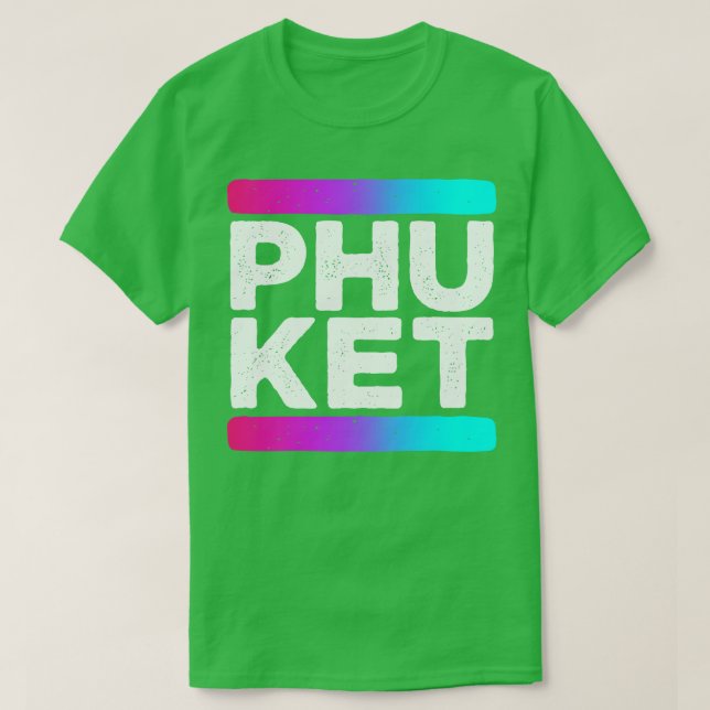 Phuket Thailand T-Shirt (Design vorne)