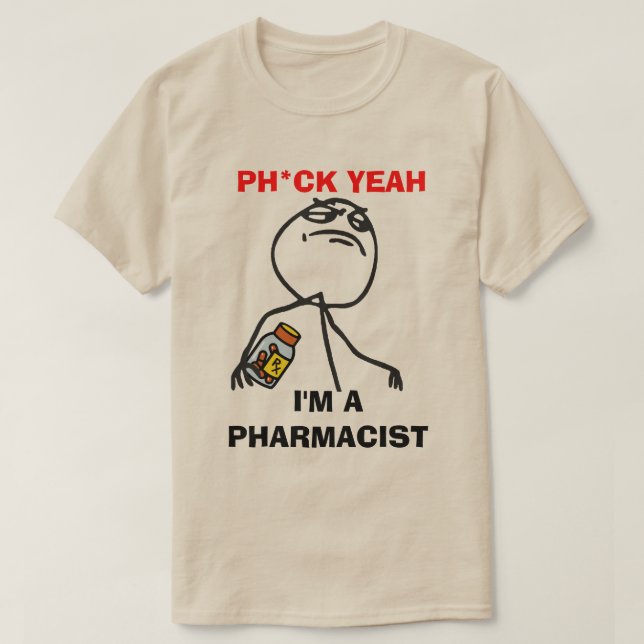Phunny Apotheker T-Shirt (Design vorne)