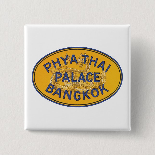 Phya Thai Palast Bangkok Button (Vorderseite)