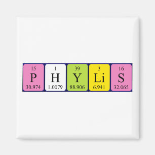 Phylis Periodenmagnet Magnet