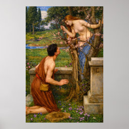 Phyllis und Demophoön von John William Waterhouse Poster