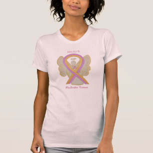 Phyllodes Tumorbewusstsein Ribbon Engel Art Shirts
