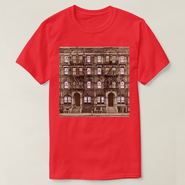 Physical Graffiti HQ T-Shirt (Design vorne)