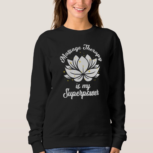 Physical Massage Therapists Aesthetic Sweatshirt (Vorderseite)