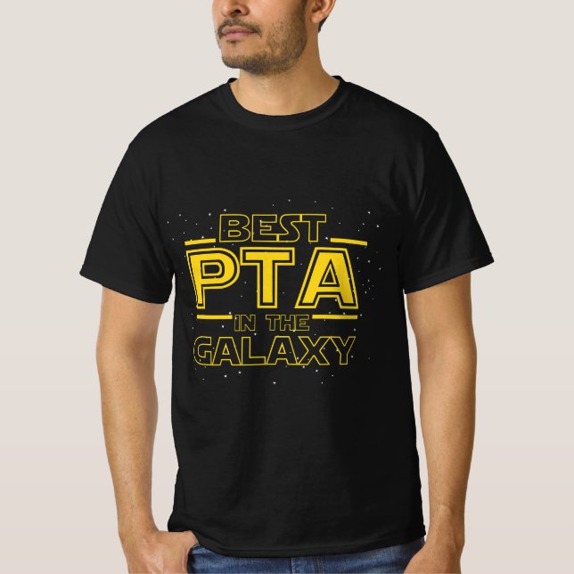 Physical Therapist Assistan Gift, Best PTA in Gala T-Shirt (Vorderseite)