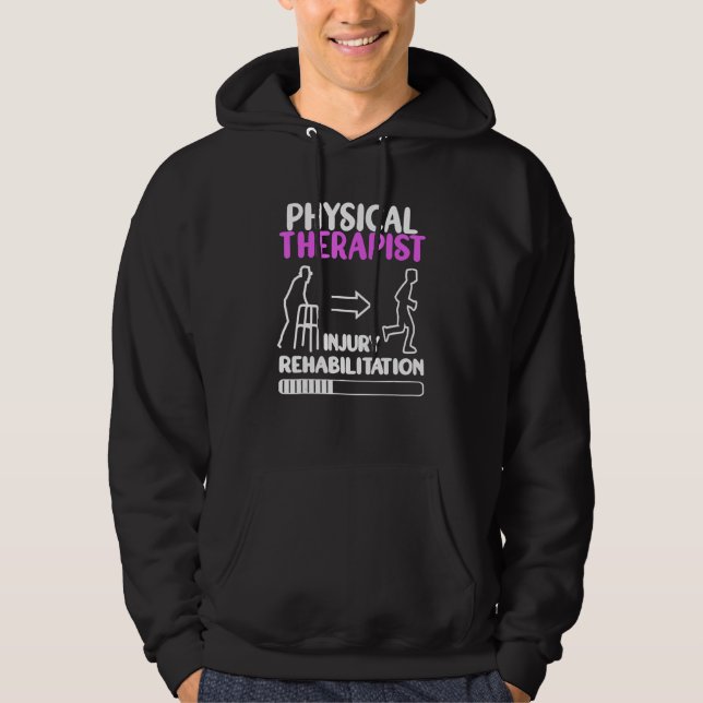 Physical Therapist cute PT Physical Therapy  for w Hoodie (Vorderseite)