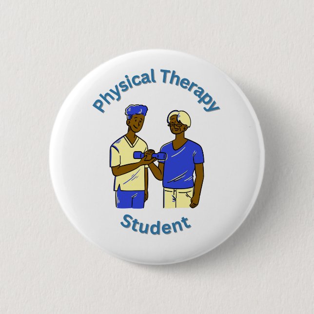 Physical Therapy Student Button (Vorderseite)