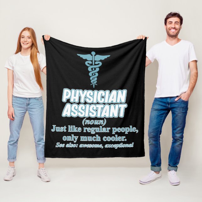 Physician Assistant Definition PA Medical Students Fleecedecke (Beispiel)