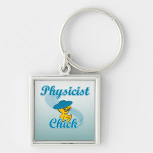 Physicist Chick #3 Schlüsselanhänger
