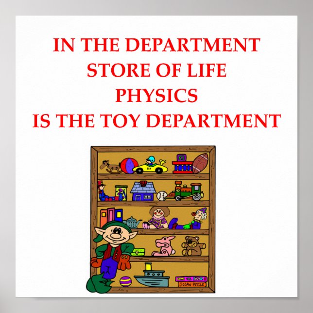 PHYSICS-Plakat Poster (Vorne)