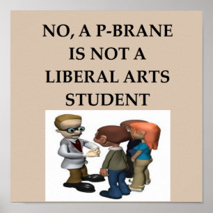 PHYSICS-Stringtheorie-Poster Poster