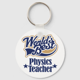 Physics Teacher Gift For (Worlds Best) Schlüsselanhänger
