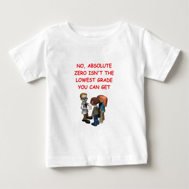 Physik Baby T-shirt (Vorderseite)