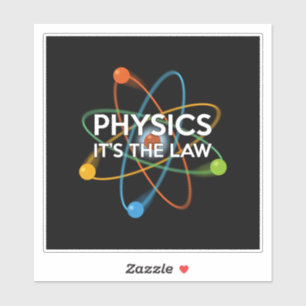 PHYSIK DAS IST DIE RECHTSPUNKTWissenschaft Aufkleber