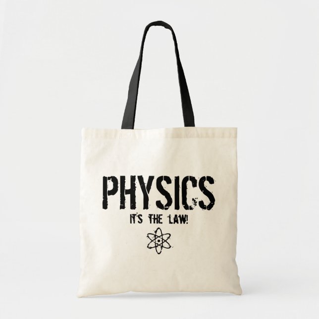 Physik - es ist das Gesetz! Tragetasche (Vorne)