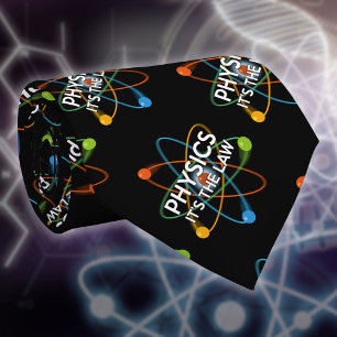 PHYSIK. ES IST DIE GESETZLICHE Wissenschaft Krawatte