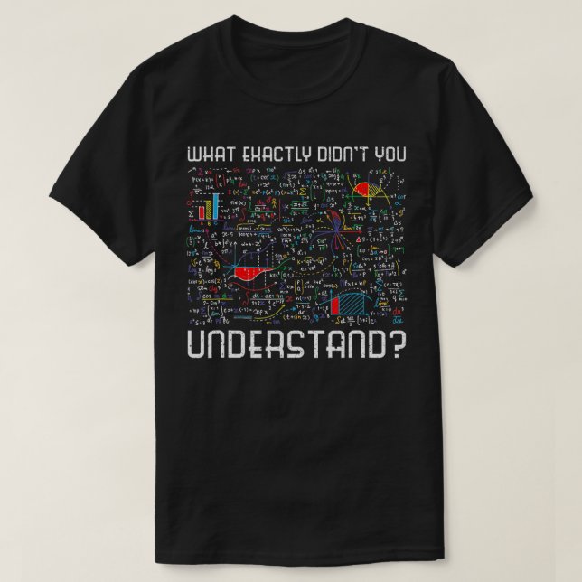 Physik formuliert ein lustiges Geschenk der Wissen T-Shirt (Design vorne)