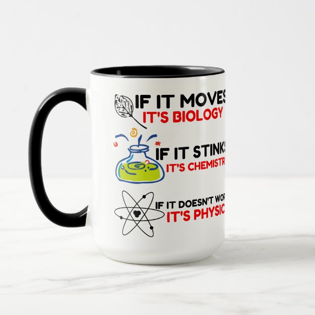 PHYSIK FÜR BIOLOGIE TASSE (Links)