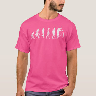 Physik Hauptfach Teleskop Evolution Astronom Astro T-Shirt
