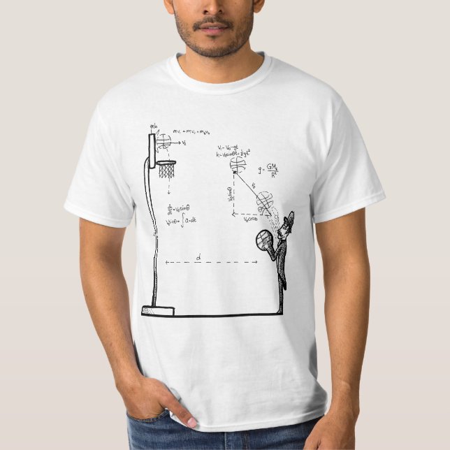 Physik ist real T-Shirt (Vorderseite)