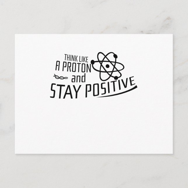 PHYSIK IST THORETISCHE Wissenschaft Funny Postkarte (Vorderseite)