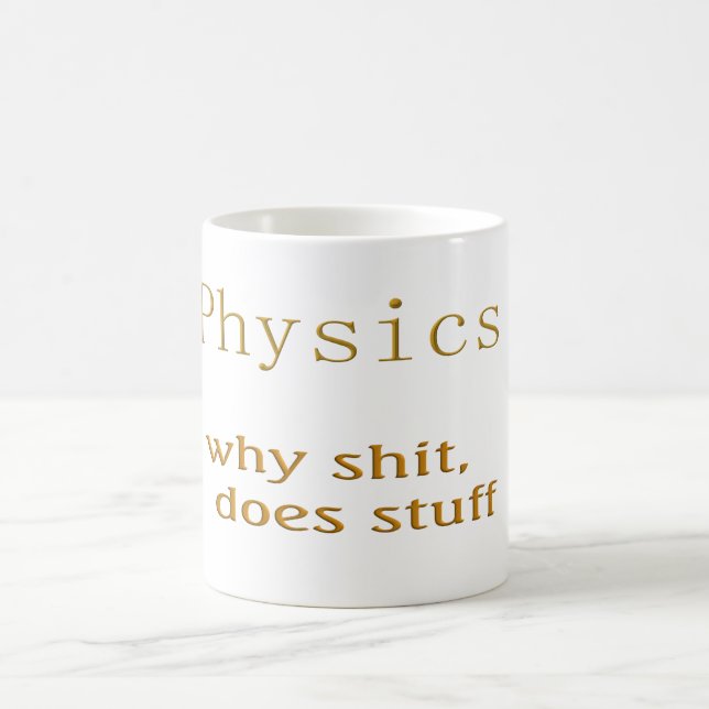 Physik Kaffeetasse (Mittel)