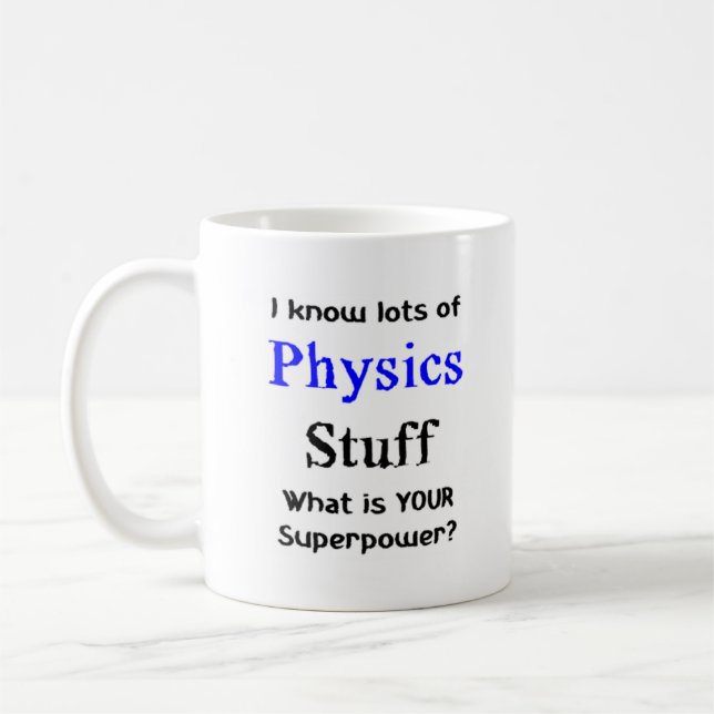 Physik Kaffeetasse (Links)