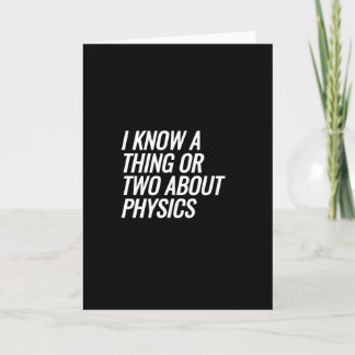 Physik Karte