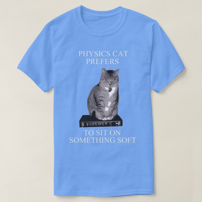 Physik Katze  T-Shirt (Design vorne)