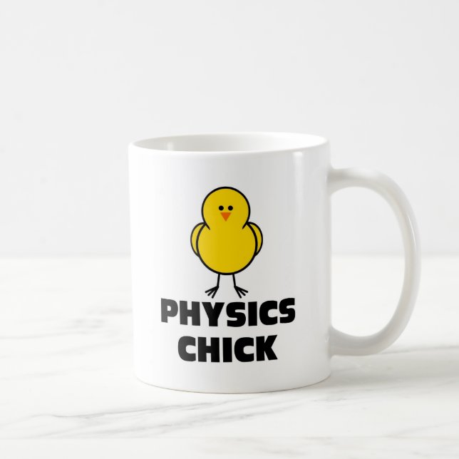 Physik-Küken Tasse (Rechts)