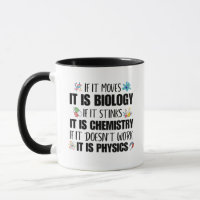 Physik-Lehrer Geek Lustiger Biologiestudent