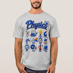 Physik-Lehrer-Shirt, Science STEM T-Shirt