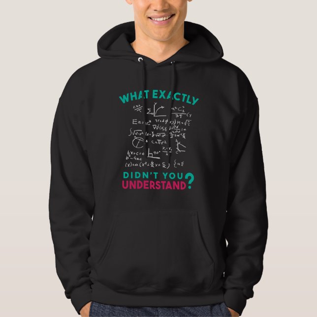 Physik Math Formel Joke Hoodie (Vorderseite)