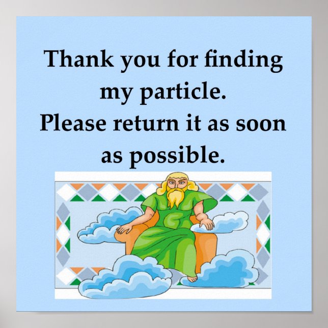 Physik Poster (Vorne)