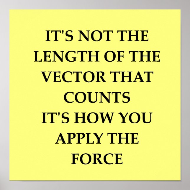 Physik Poster (Vorne)