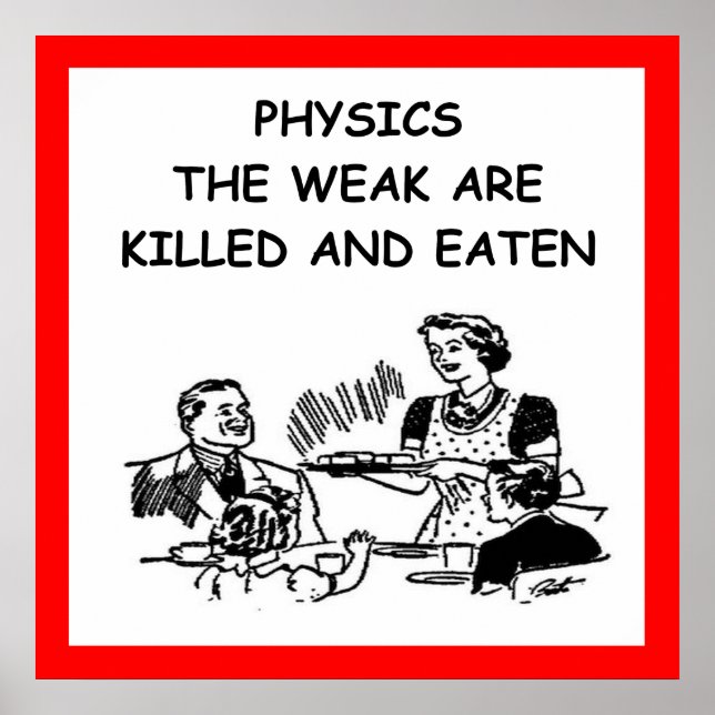 Physik Poster (Vorne)