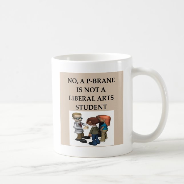PHYSIK-Schnurtheorie Tasse (Rechts)