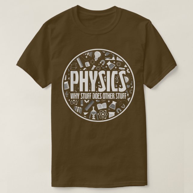 Physik T-Shirt (Design vorne)
