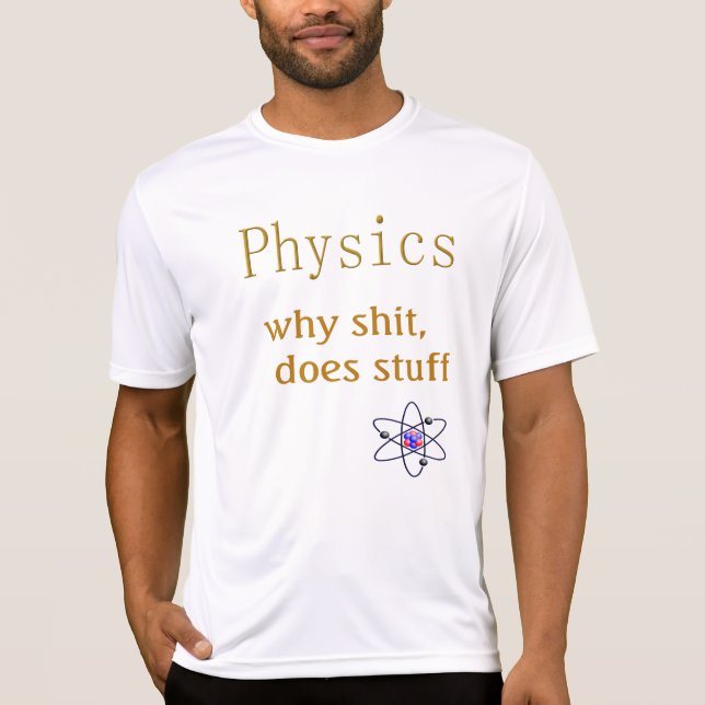 Physik T-Shirt (Vorderseite)